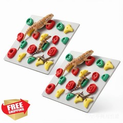 Maiguinzaa Reptile Climbing Wall 2 Set Tank Decor