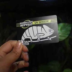 Reusable UVB Light Health Detector Card for Reptiles – 2pc, Fast 10s Response