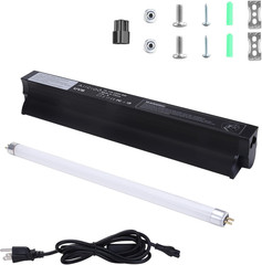 Aiicioo T5 HO UVB Reptile Light Fixture 10.0 8W Light Combo Kit 12 Inch Light Fi