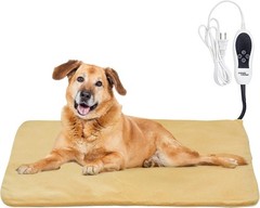 GOTOQOMO 20″x 32″ Pet Heating Pad, PVC Material Waterproof Pet Heating Pads w…