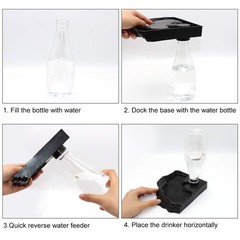 SLSON Reptile Water Feeder Automatic Water Dispenser Waterer 13.5Oz Feeding A…