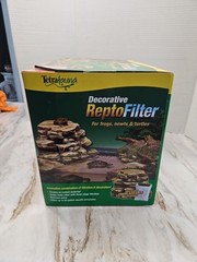 Tetra Decorative ReptoFilter, Terrarium Filtration, Keeps Water Clear