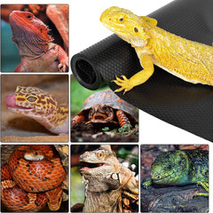 Reptile Substrate Mat Terrarium Carpet, 118″ X 23.6″ Non-Adhesive Reptile Terrar