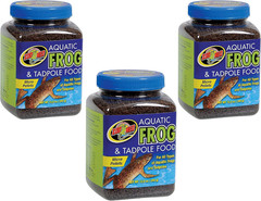 Aquatic Frog and Tadpole Food, 12 Ounces Each, Made in The USA (3 Pack – 12 Ounc