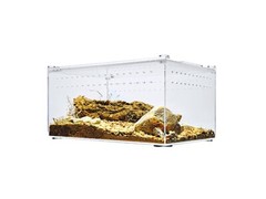 Herpcult Acrylic Reptile Terrarium Gecko Spider Vivarium Enclosure Large Flat