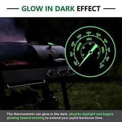 Accurate Grill Thermometer 2 Pcs for Oklahoma Joe’s Smoker, 3695528R06 for