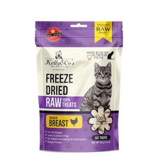 Freeze Dried Cat Treats Chicken Breast 1.4 oz x 4 Packs – Grain-Free Healthy
