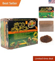Eco Earth 3 Pack Coconut Fiber Substrate for Reptiles & Amphibians – 7-8L Exp…