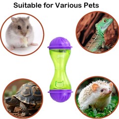 8 pcs Breaded Dragon Toys Set Balls Bell Reptile Feeder Toy Hammock Lizard Fe…
