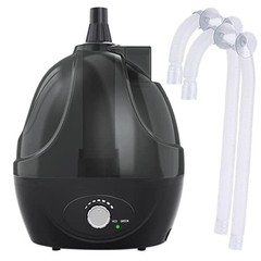 BETAZOOER Reptile Humidifiers Mister Fogger with Two Hose, Black-2 Tube