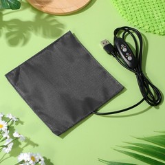 Usb Small Heating Pad For Hamster Reptile Carbon Fiber Pet Warm Mat 14 cm
