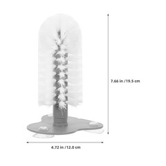 2 Pcs Turtle Cleaning Brush for Cup Aquarium Decorations