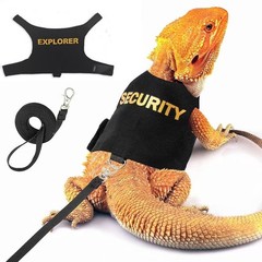 Bearded Dragon Harness and Leash-Bearded Dragon Clothes Lizard Accessories Stuff
