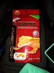 crest gel lizard, gecko, iguana food