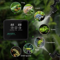 Reptile fogger Smart Spray System, S, Black reptile