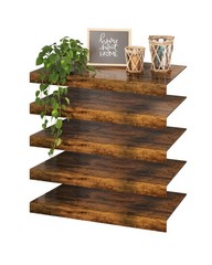 5 Pcs 24×12 Wire Rack Covers for Shelves – Wood Shelf Covers for Wire
