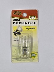 Set of 3 SEALED Zilla Mini Halogen Bulbs: DAY WHITE 25w NEW