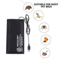USB Reptile Heating Pad Reptile Under Tank Heater for Snake Lizard Turtle Pad