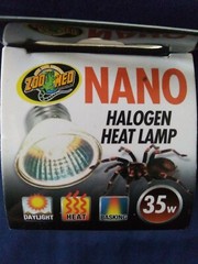 Zoo Med Nano Halogen Heat Lamp 35w For Use With Nano DOME FIXTURES