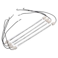 4 Pcs Replacement Lamp Tube Electric Fireplace Parts Baking Oven