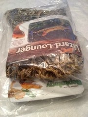 Penn Plax Lizard Lounger Rope Hammock Bed Bearded Dragon Guano Gecko Crabs NEW