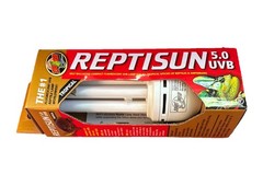 Zoo Med ReptiSun 5.0 Mini Compact Fluorescent Lamp, 13 Watts (25156)