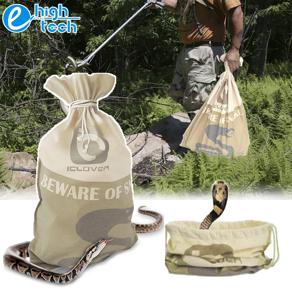 Snake Reptile Catching Bag Large Safe Heavy Duty Moving Hunting Drawstring Pouch