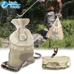 Snake Reptile Catching Bag Large Safe Heavy Duty Moving Hunting Drawstring Pouch