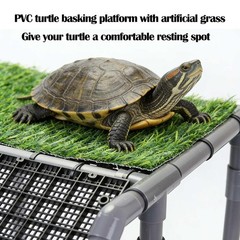 Extra Large Standing Turtle Basking Platform, 13.4″ Width Resting Area, DIY B…