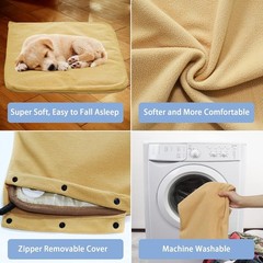 GOQO TOMO Pet Heating Pad, Electric Warming Pet Waterproof PVC Material for D…