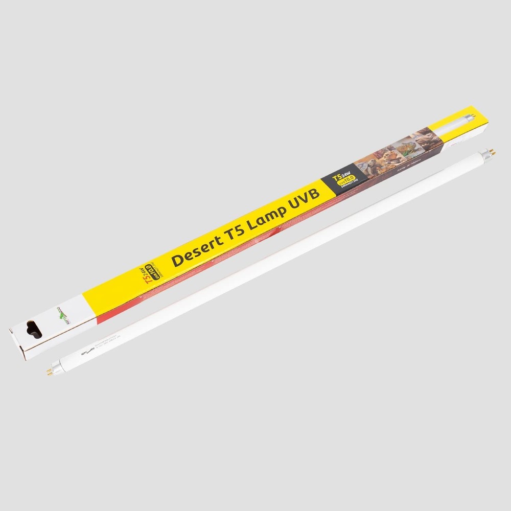 REPTI ZOO 22″ T5 HO 10.0 UVB Bulb Desert Reptile UVB Lamps 24W 24 Watts