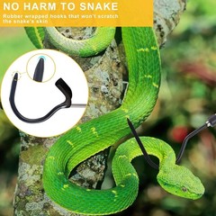 Snake Hook, Stainless Steel Snake Hook and Reptile for Controlling, Moving,Or…