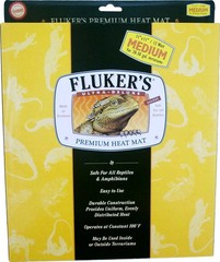 Fluker’s Ultra-Deluxe Premium Heat Mat for Reptiles 1ea/11In X 11 in, MD