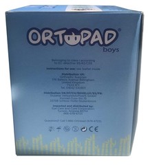 Ortopad® Bamboo Boys Eye Patches, 50/bx, Racing Flames Pack Med Size 2-4 yr