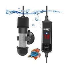 hygger Small Aquarium Betta Heater, Submersible Fish Tank Heater 10W/25W/50W/…