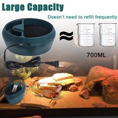 Reptile Chameleon Waterfall Drinking Fountain Food Bowl Water Cantina Dripper