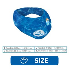 Dog Ice Bandana Cooling Neck Wraps Pet Collar Summer Heat Relief Accessory