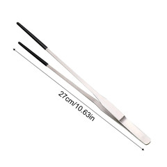 Professional Stainless Steel Tweezers 27cm Straight And Curved For Reptiles