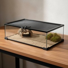 Stackable Amphibian Enclosure Anti-Escape Design Lizard Habitat Excellent