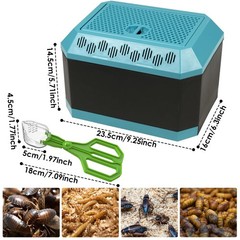 NOMOY Breeding and Storage Container Kit for Dubia Roaches, Crickets, and Oth…