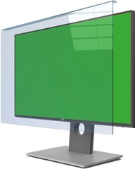[2-Pack] 24 Inch Hanging Anti Blue Light Monitor Screen Protector – Blocks 87…