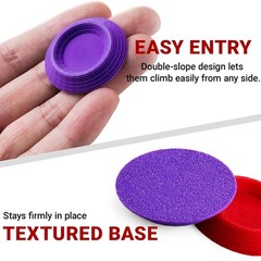 Small Invertebrate Feeding Dish – Cockroach Bowl, Ideal for Tiny Insect Pets