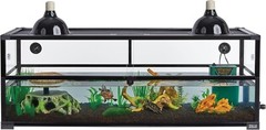 Zilla QuickBuild Aquatic Turtle Terrarium, 47″ x 15″ x 18″