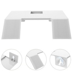 White Floating Turtle Terrace Ramp for Turtle Tank Climbing and Basking Use