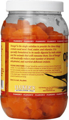 Orange Cube Complete Cricket Diet, Gut Load Food for Feeder Insects and Live Cri
