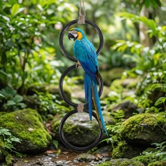 Sorcristy Snake Climbing Rings and Net Hammock Set, Reptile Enrichment Toys f…
