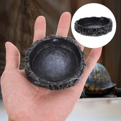 Reptile Bowl Wear-resistant Water Dish Decorative Water Bowl Reptile Accessory