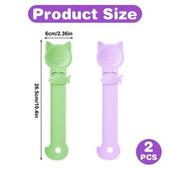 Cat Treat Spoon Squeeze Feeders, Multi-Function Kitten Strip for Wet Food