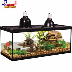 fauna 20-Gallon Deluxe Aquatic Glass Turtle Tank Starter Kit FREE SHIPPING