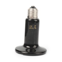 75W Ceramic Heat Emitter Brooder Infrared Lamp Bulb Reptile Pet Coop Grow 220V
